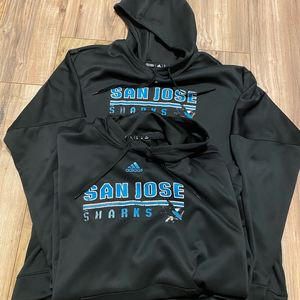 Adidas Black San Jose Sharks Hoodie